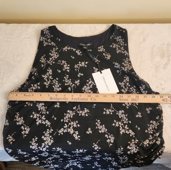 41 Hawthorn Sleeveless Stretch Dress Size 2X Black/white - Picture 7 of 12